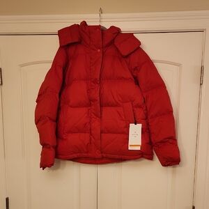 Cozy Red Women's Puffer Jacket